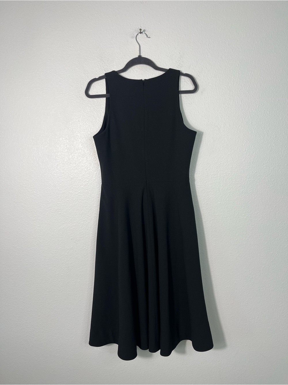Dress The Population Catalina Fit & Flare Cocktail Dress in Black Size Large - Picture 6 of 9